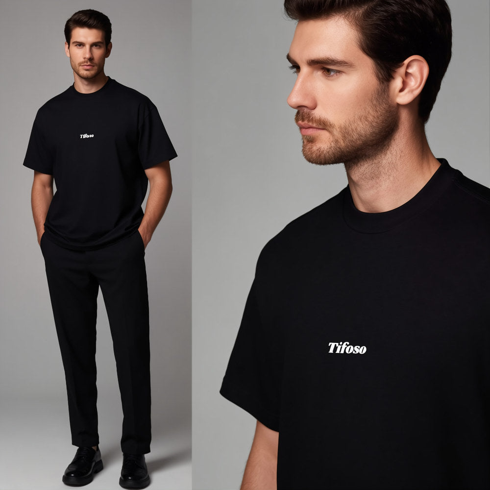 Premium box tee black
