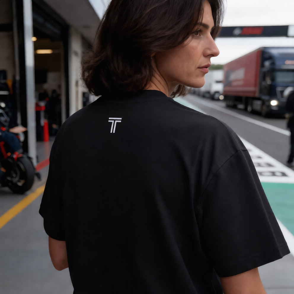 Premium box tee black