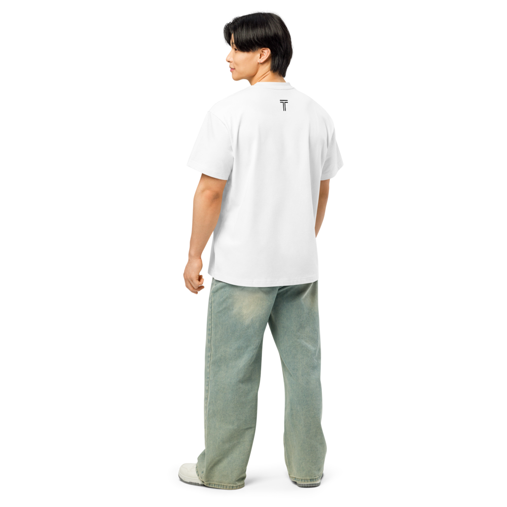 Premium box tee white