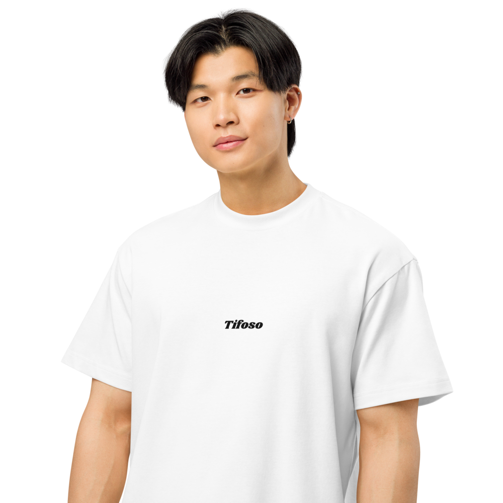 Premium box tee white