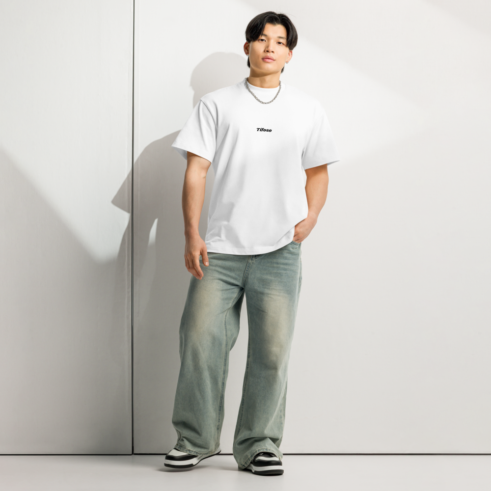 Premium box tee white